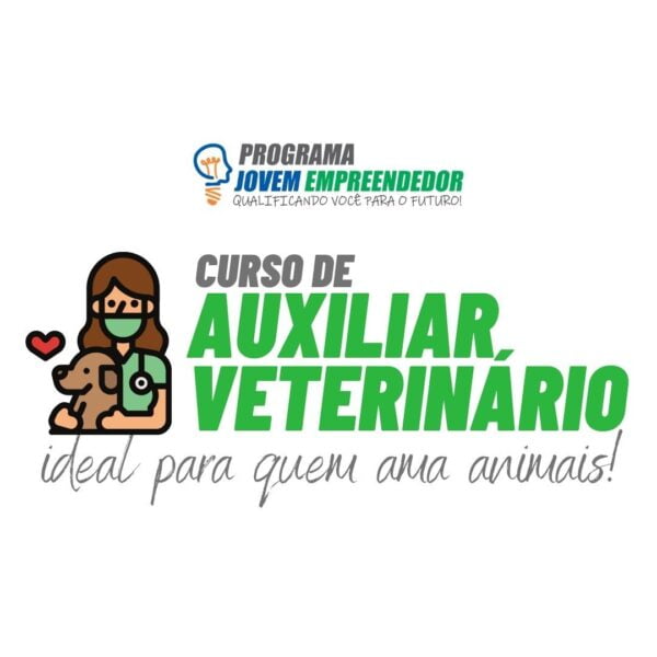 Curso de Auxiliar de Veterinário - Lojas Pets, Banho e Tosa